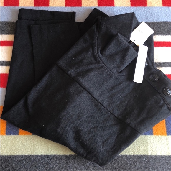 J.Crew Button Shoulder Turtleneck, Sz S, NWT - Picture 3 of 4